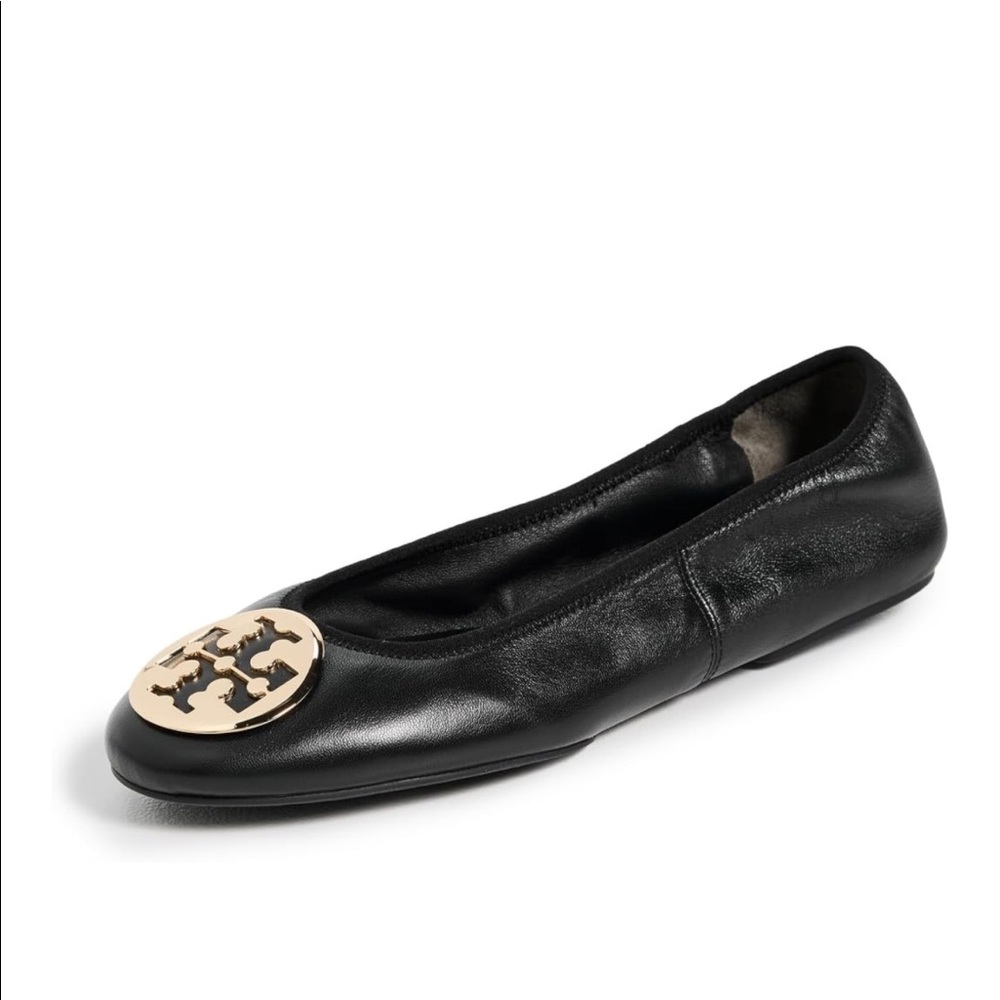 Tory Burch Claire ballet flat leather black 8.5